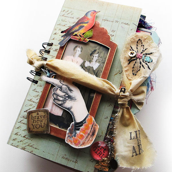 A New She Makes Art Junk Book Kit
