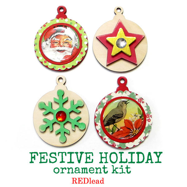 New Festive Holiday Ornament Kit