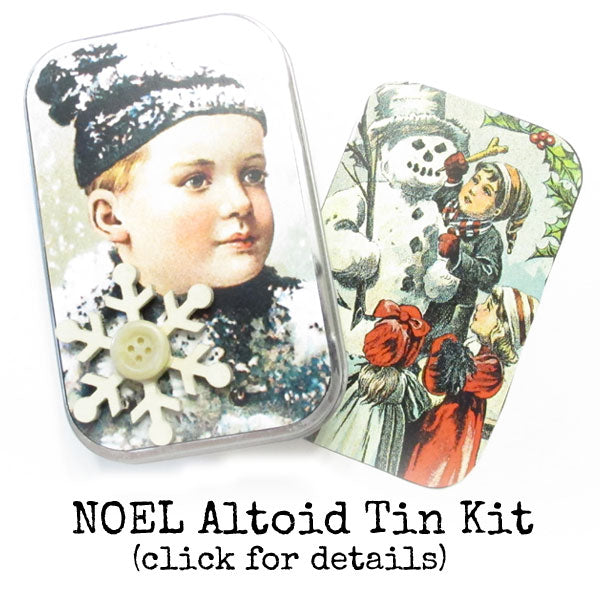 Noel Christmas Altoid Tin Kit