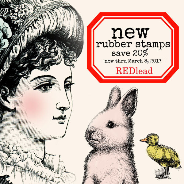 New Spring Time and Easter Rubber Stamps Today!