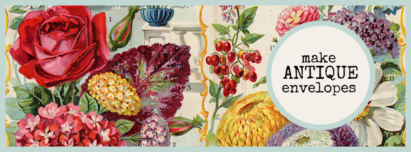 vintage elements collage sheets
