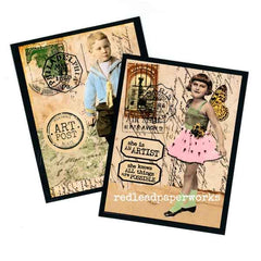 Vintage Elements 501 Collage Sheet