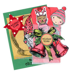 Christmas Rubber Stamps for Christmas Card Making