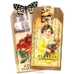 Vintage Flowers Collage Sheet Collection