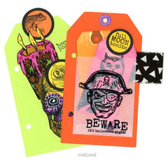 Pete the Pirate Halloween Rubber Stamp Save 20%