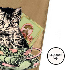 CoCo the Cat Rubber Stamp