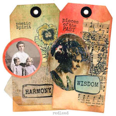 Wood Mounted Harmony Rubber Stamp
