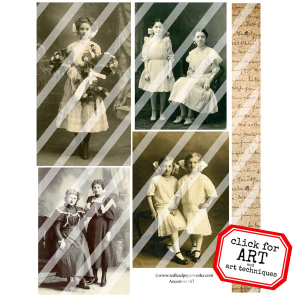 Ancestors 187 Collage Sheet Ancestors 187 Collage Sheet