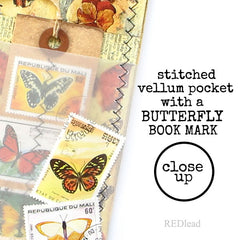 butterfly tag art work