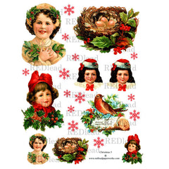 Christmas Collage Sheet 5