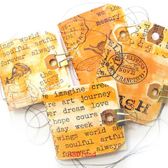 Small Words Rubber Stamp