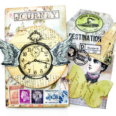 Letter Dispatch Mail Art Rubber Stamp
