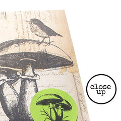 bird rubber stamp