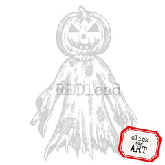 Cling Mount Halloween Rubber Stamps