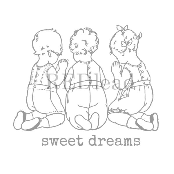 Sweet Dreams Rubber Stamp