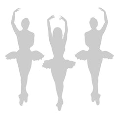 Ballerina Art Stencil Red Lead Art Stencils are for all Artists, Crafters, and Makers.
