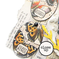 Vintage Elements 361 Tag Shapes Collage Sheet