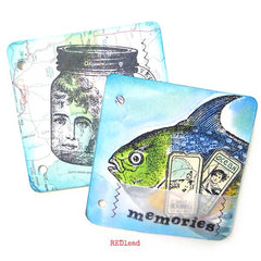 Fish Rubber Stamp