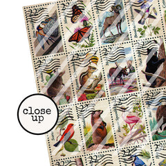 Vintage Elements 318 Postage Collage Sheet