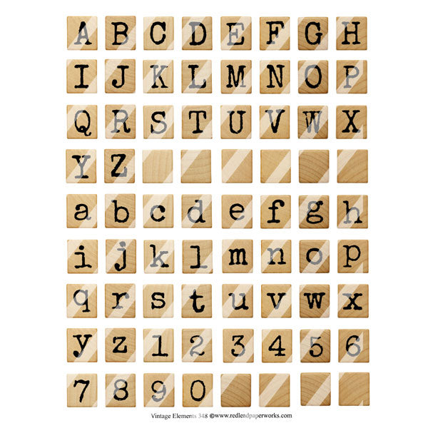 Vintage Elements 348 Collage Sheet Vintage Elements 348 Collage Sheet