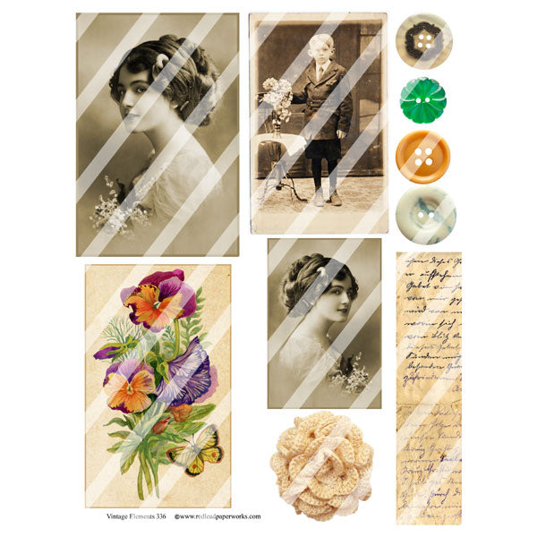 Vintage Elements 336 Collage Sheet Vintage Elements 336 Collage Sheet