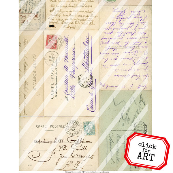 Vintage Elements 55 Collage Sheet Vintage Elements 55 Collage Sheet