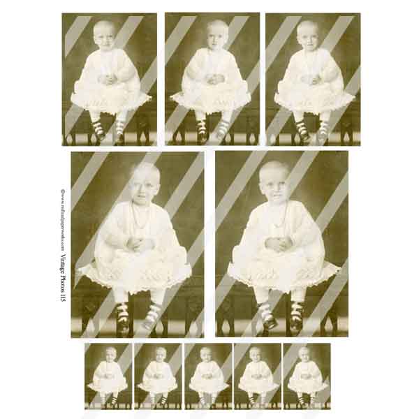 Vintage Photos 115 Collage Sheet Vintage Photos 115 Collage Sheet