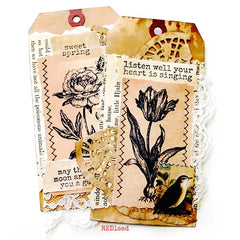 Flower Rubber Stamps