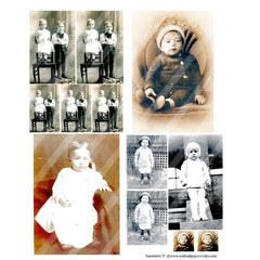 Ancestors 51 Collage Sheet