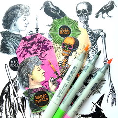 Halloween Collage Sheet 39 Coloring Page