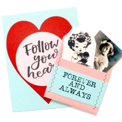 Forever and Always Be Mine Valentine Rubber Stamp