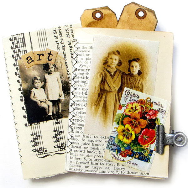 2 Stitched Mini Junk Journals