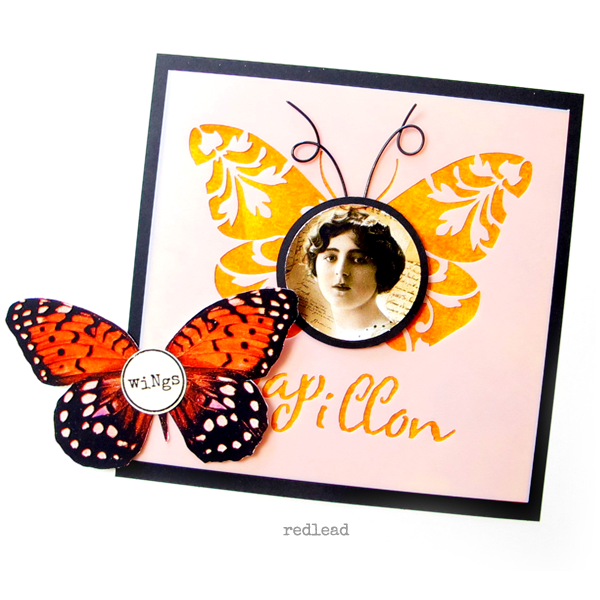 Butterfly Stencils Rubber Stamps and Collage Sheets All in Stock!