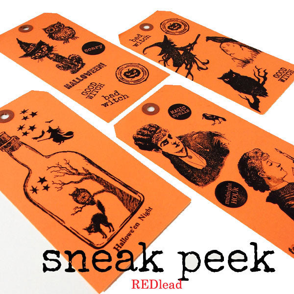 New Halloween Rubber Stamps Sneak Peek!