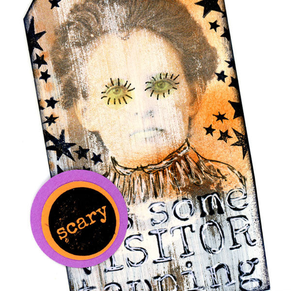 How to Make Altered Halloween Tags