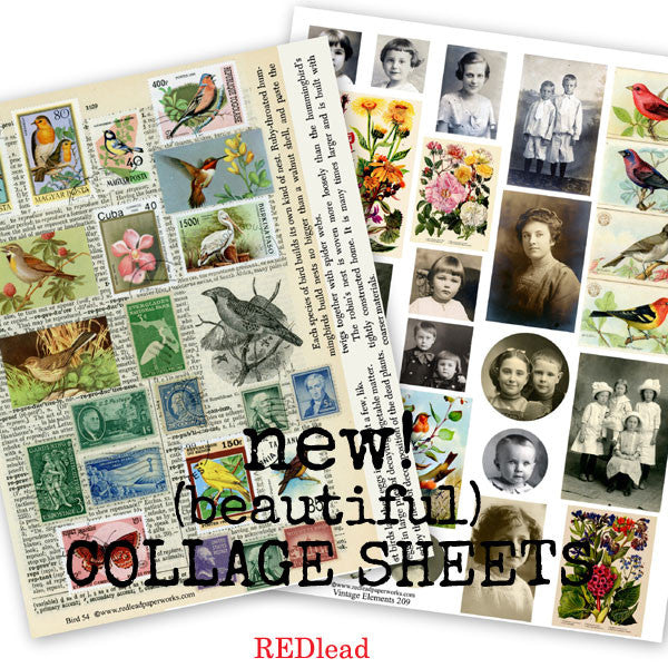 Beautiful New Collage Sheets