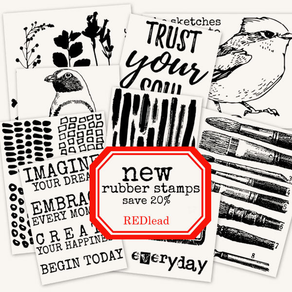New Mixed Media Rubber Stamps