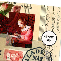 4 x 4 Vintage Collage Art