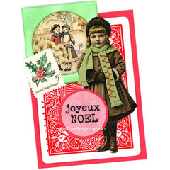 Joyeux Noel Christmas Artist Trading Card