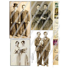 Vintage Photos Collage Sheets