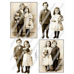 Vintage Photos Collage Sheets