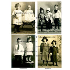 Vintage Ancestors Collage Sheet