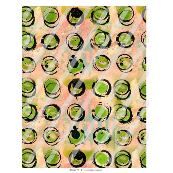 Artisan 40 Collage Sheet