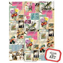Artisan 647 Vintage Elements Collage Sheet