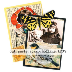 My Favorite Things Mixed Media Artist Artist Trading Card