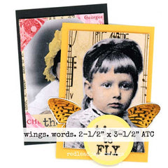 Mixed Media Vintage Artist Trading Cards