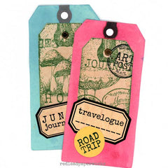 Junk Journal Mixed Media Art Tags