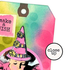 Birthday Girl Rubber Stamp SAVE 20%