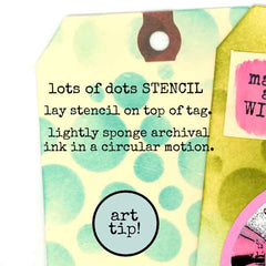 Wood Mounted Make A Wish Rubber Stamp