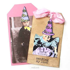 Birthday Girl Rubber Stamp